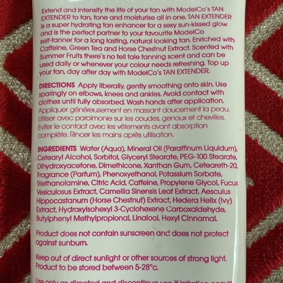 Tan Extender Self Tan Enhancer 200 ML Not Used Smells Great Not Returnable - Picture 7 of 7